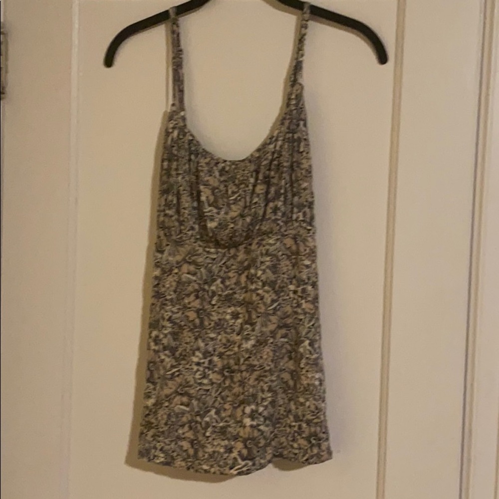White House Black Market floral camisole.
